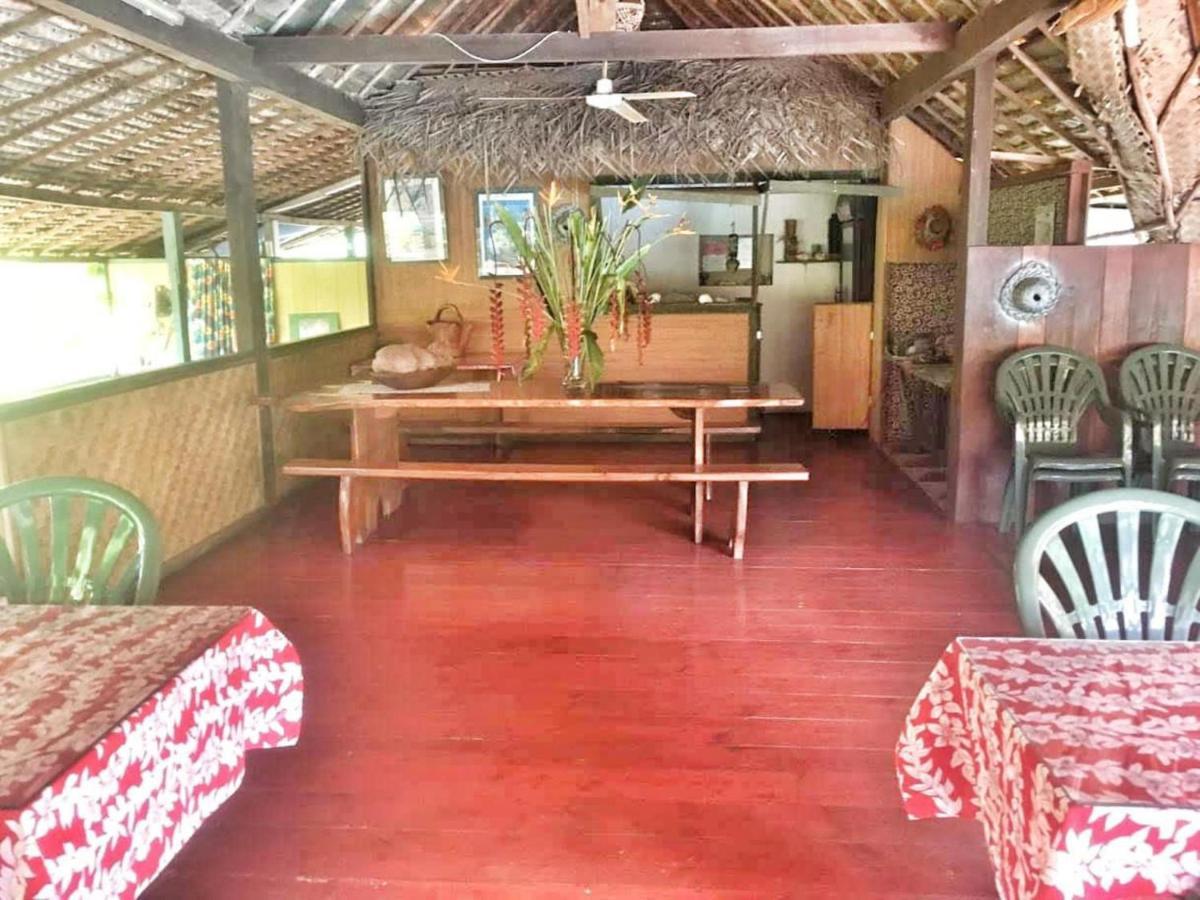 Huahine - Bungalow Pitate Fare Exterior foto